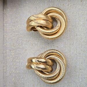 Givenchy Vintage Love Knot Earrings